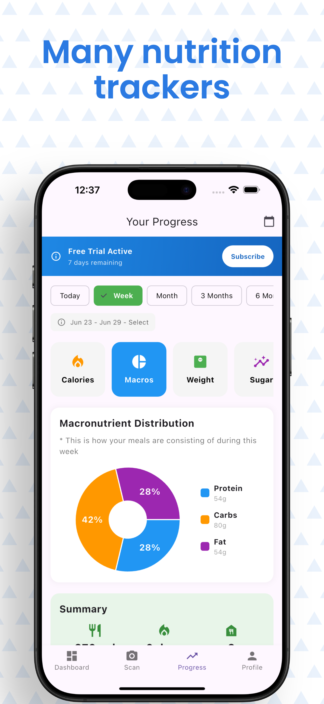 NutriPilot App Screen 3